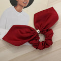 Cute Rabbit Ear Floral Women Hair Accessories Elastic Hair Band Hair Rope For Girls Rubber Band Tie Hair Scrunchies