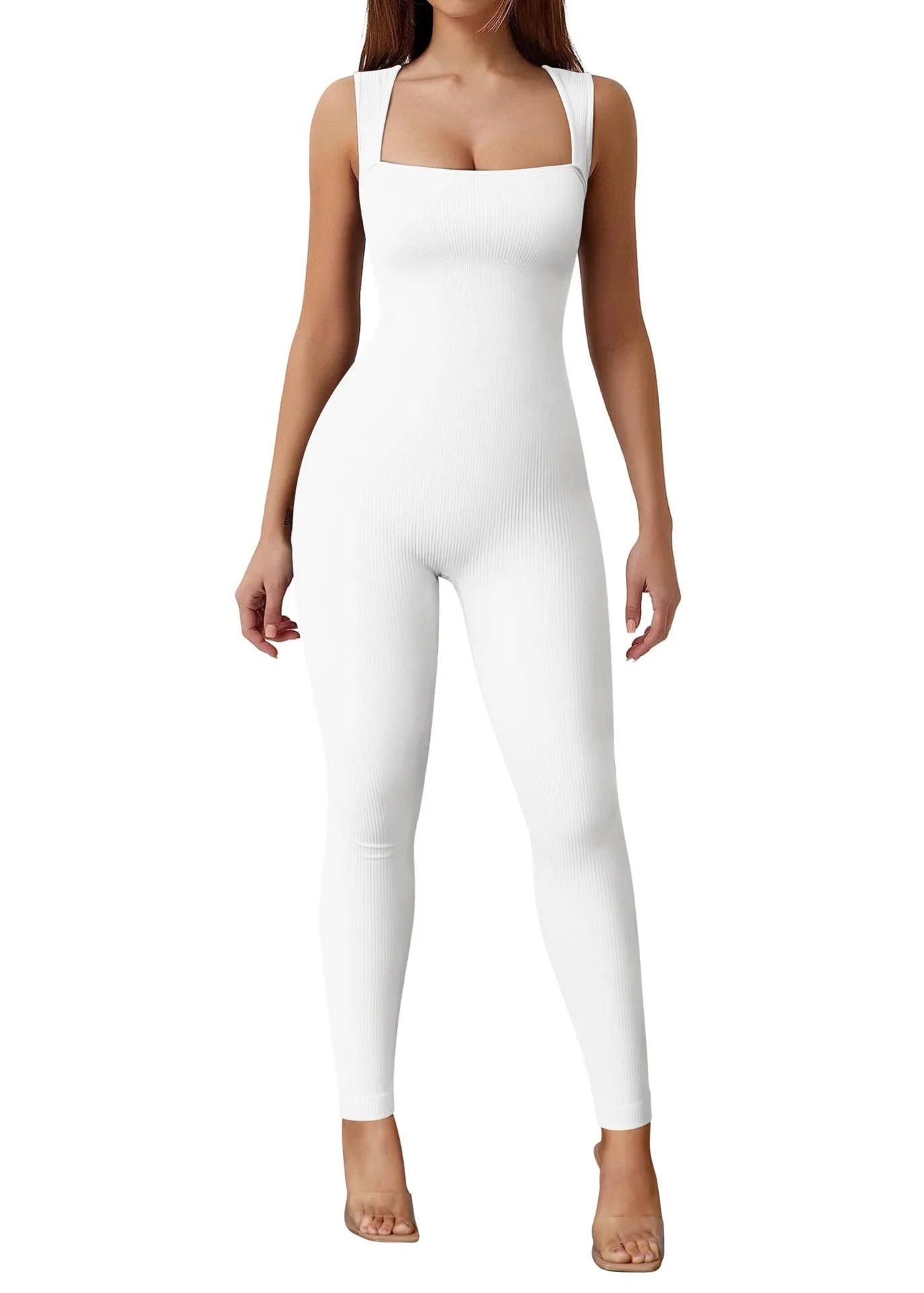Women's Fitness Suit Short Sleeves Backless Hip-Lifting Slimming Sports Jumpsuit Body Training Aerial Plus Size Sports Clothing