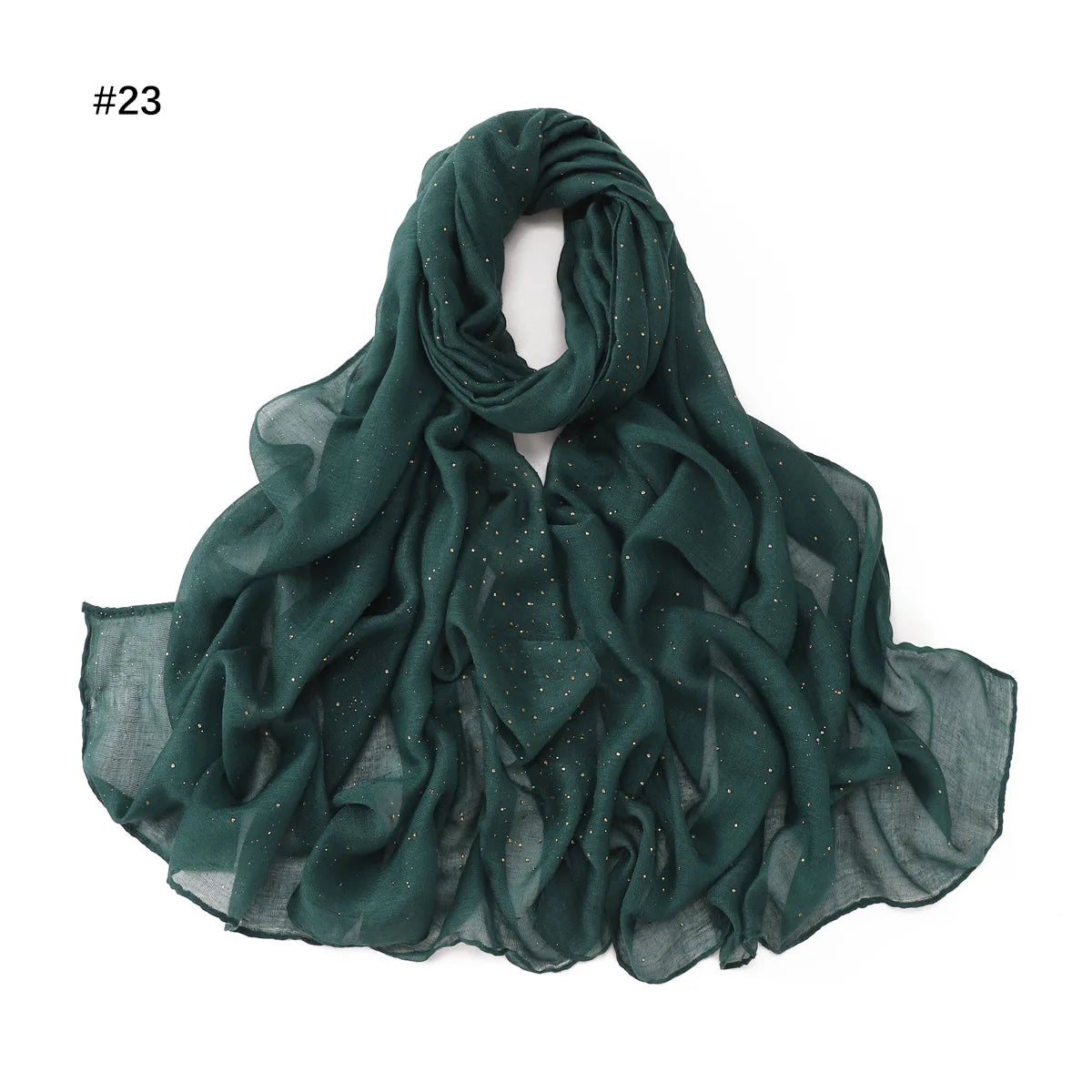 Zifeng OME Travel Photo Art Pure Color Full Star Hot Diamond Cotton Linen Monochrome Cape Scarves & Shawls