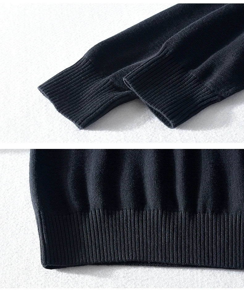 100% pure cotton Knit Autumn Winter 2025 Men's Stretchable Warm Knit Cardigan, Daily Commute Sweater.