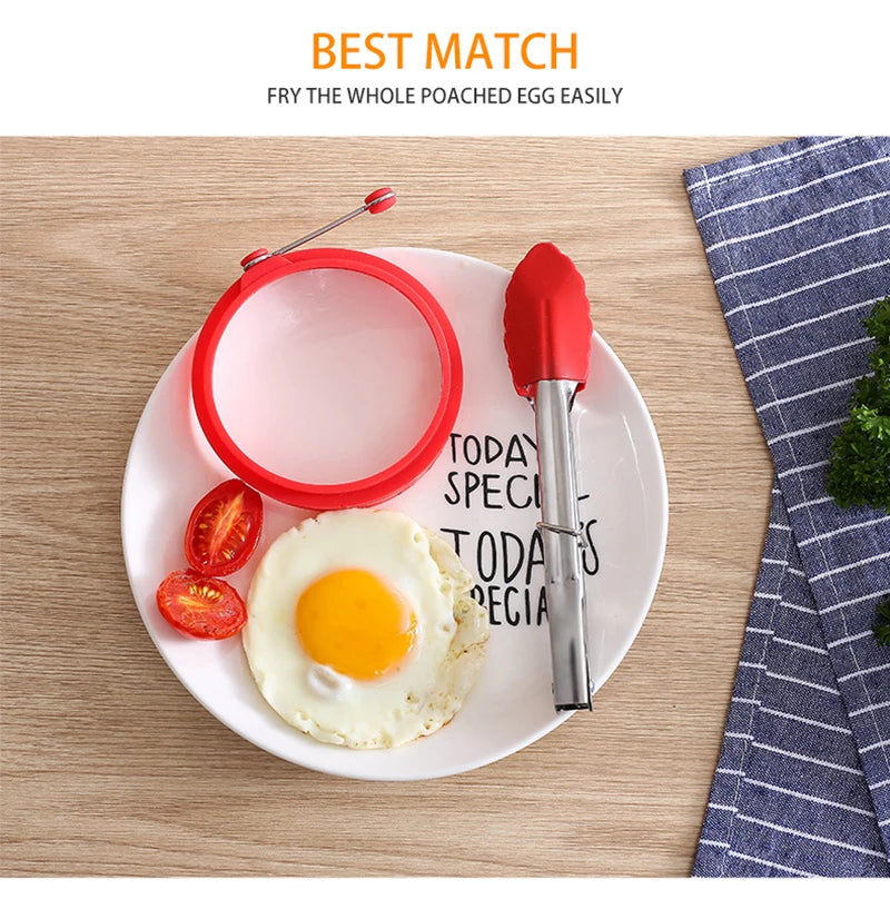 Stainless Steel Silicone Food Tong  Kitchen Tongs Silicone Non-slip Cooking Clip Clamp BBQ Salad Tools Grill Kitchen Accessories