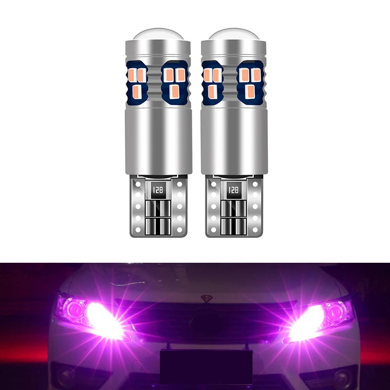 For Audi Q3 8U FY Q5 8R Q7 4L 4M 2pcs T10 W5W LED Bulbs Car Position Parking Width Light Accessories