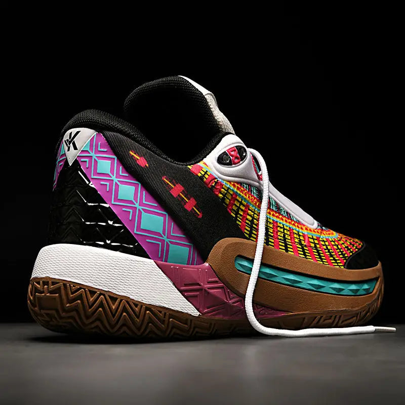High Quality Men's Basketball Shoes with Eagle Logo Sports Shoes for Men and Women Friction Couples Student Sports Shoes