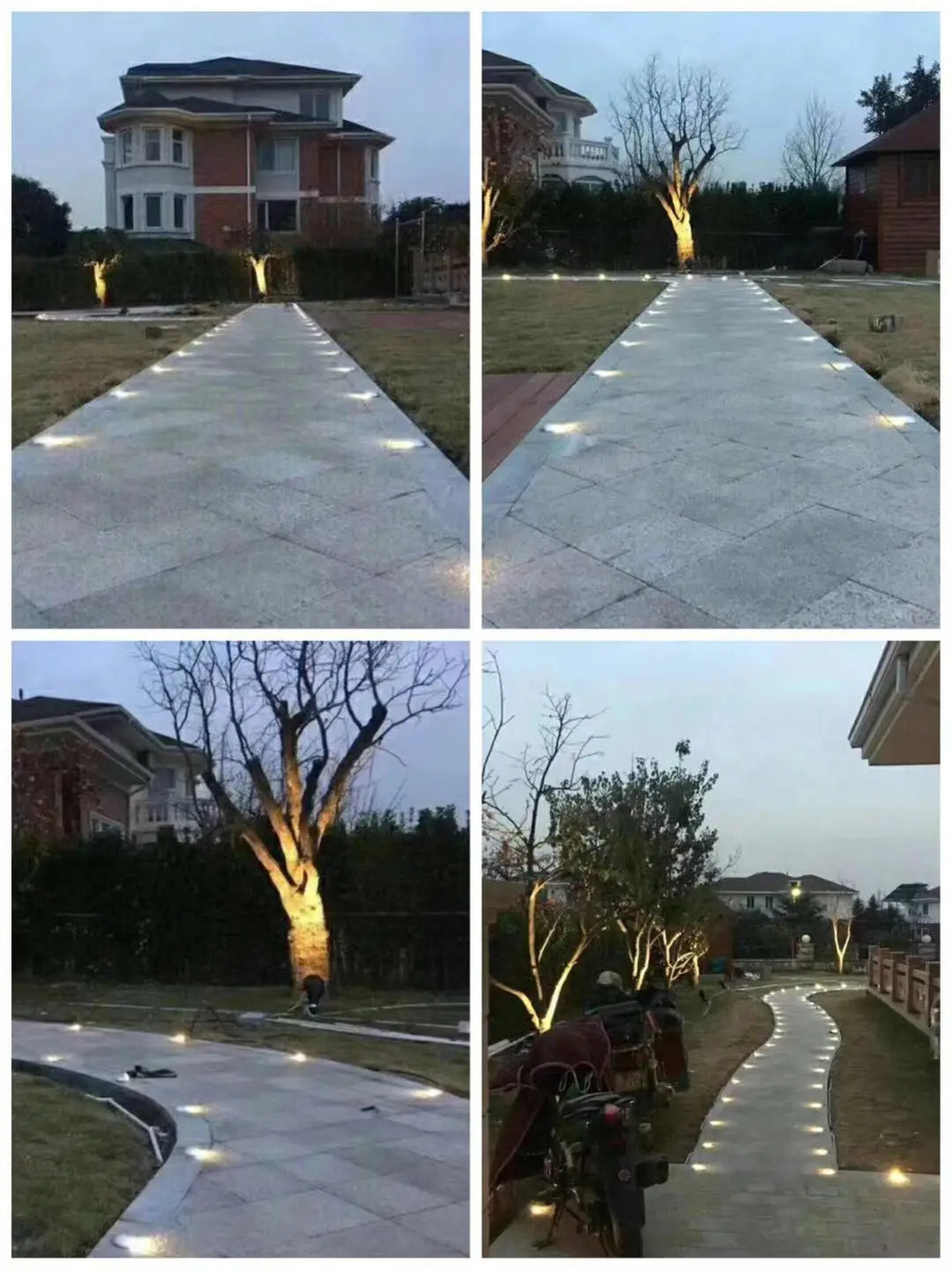 3W Bronze LED Underground Light Outdoor Ground Garden Yard Path Floor Deck Spot Light Landscape Walkway Light