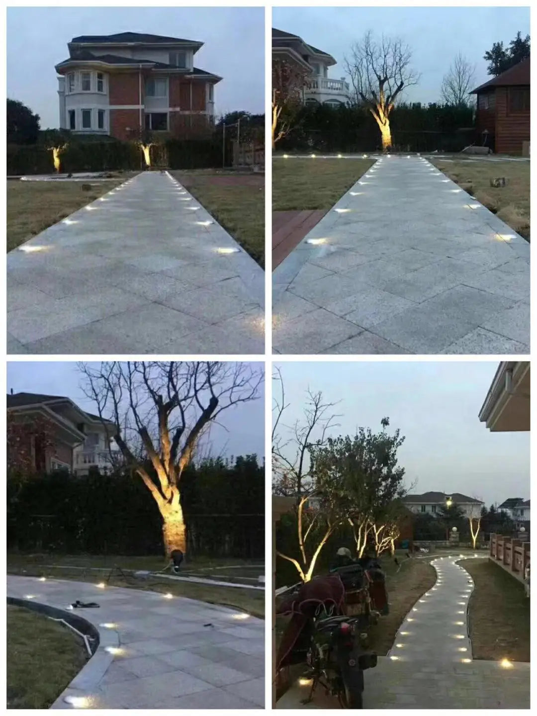 3W Bronze LED Underground Light Outdoor Ground Garden Yard Path Floor Deck Spot Light Landscape Walkway Light