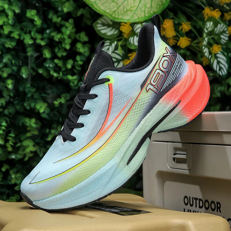 2025 Men's Lightweight Running Shoes Breathable Sports Shoes with Carbon Plate Cushion New Pair Shoes for Men