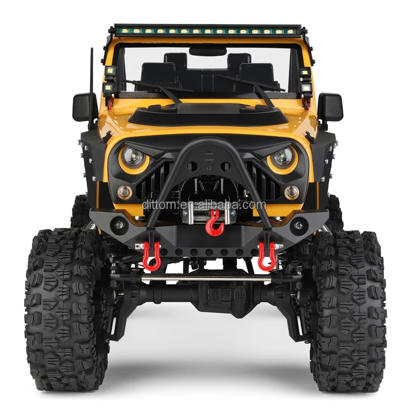 WLtoys 104026 1/10 Electric 4WD Off-road Climbing Car 2.4G RC Rock Racing Vehicle With Cool Lights