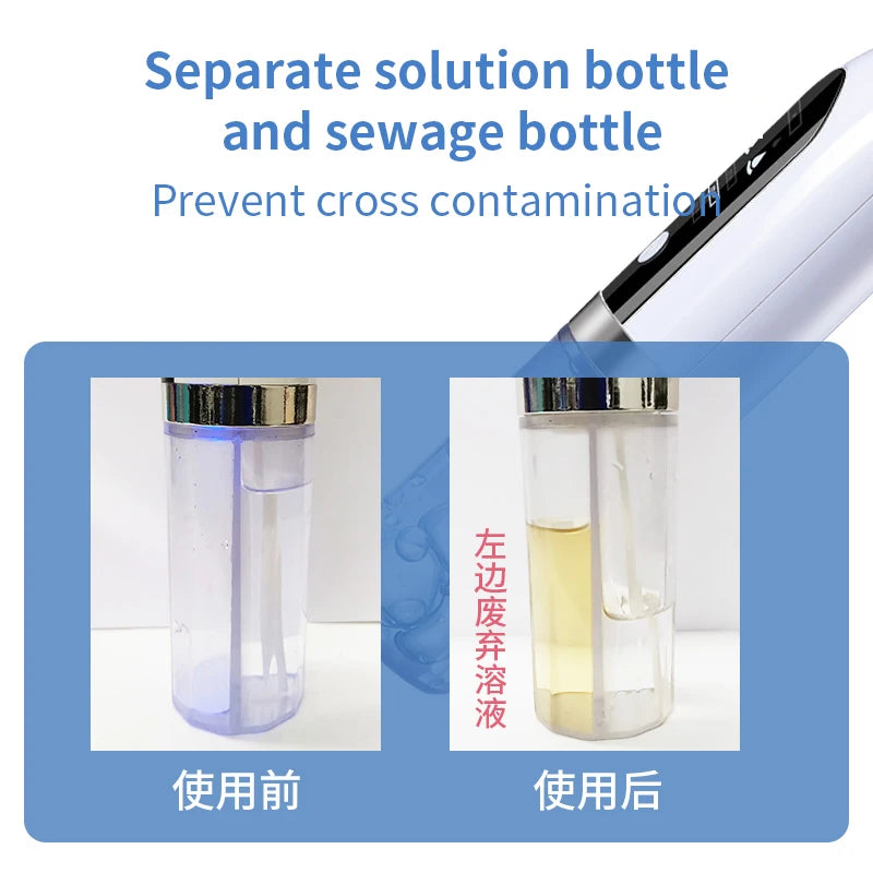 Dropshipping Skin Care Pore Cleaner Tool Electric Blackhead Remover Vacuum Set