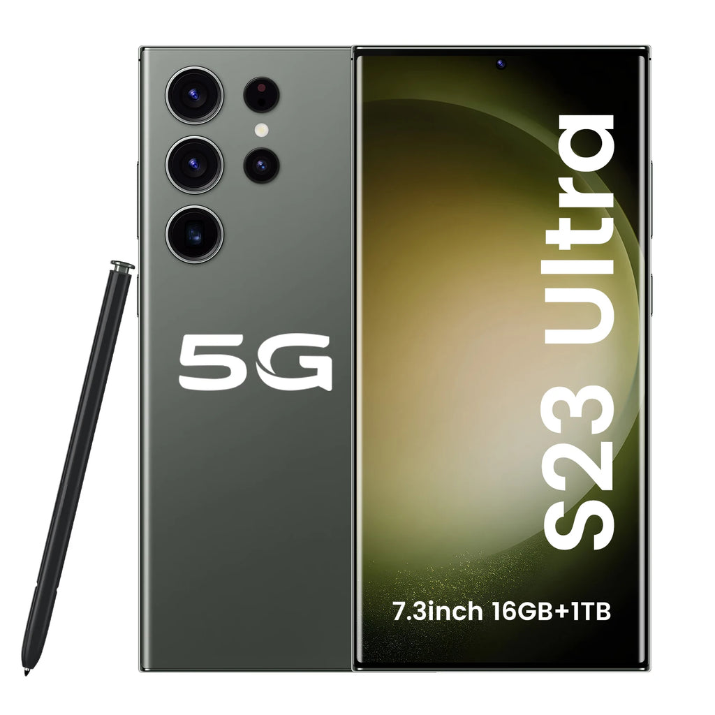 Brand Smartphone Cellphone S23 Ultra 16GB+1TB Smartphone 7inch Unlocked Dual Card 5G Phones Mobile Phones