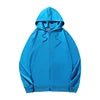 Comfortable Fabric Cotton Men's Hoodies Zipper up Hooded Sweatshirts Support Custom Printed logo Sweater