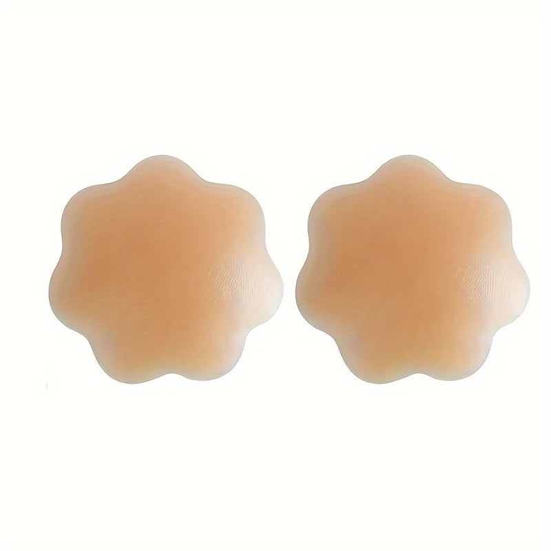 8CM Silicone Waterproof Breathable Matte Invisible Adhesive Nipple Covers & Pasties