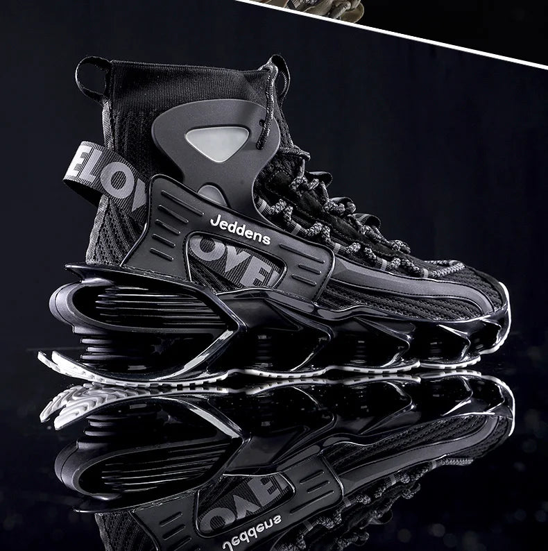 Men's Casual Sneakers Breathable Luxury Trainer Race Shoes Fashion Loafers Running Shoes for Male Comfortable Tenis