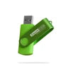 Hot Selling Swivel Metal USB Flash Drive in Various Colors 1GB to 128GB USB 2.0 E14 CE FCC ROHS Certified 9g