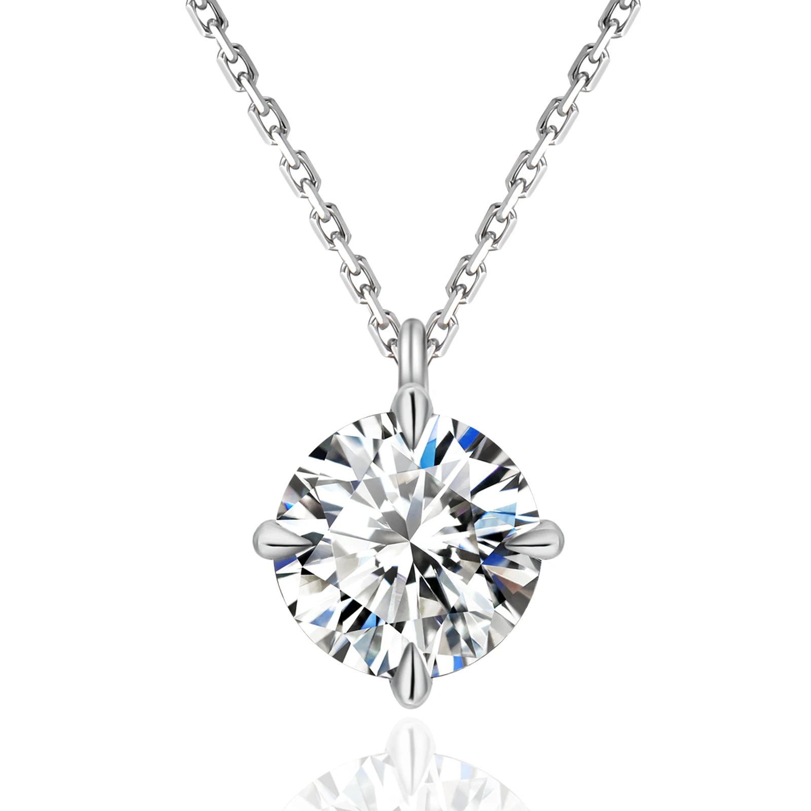 USA Stock VVS Moissanite Pendant Christian Gifts 925 Sterling Silver Reiligous Crucifix Jewelry Women Men Cross Diamond Necklace