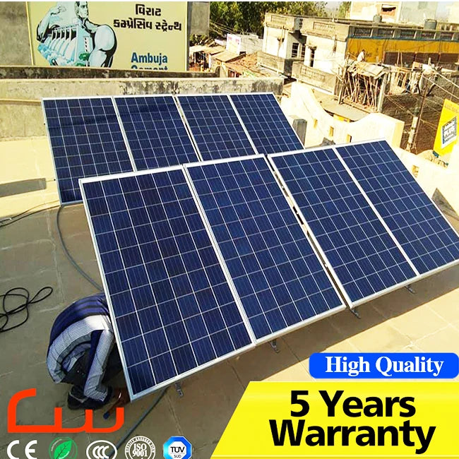 Cheap Price 100w 180 Watt 350w 500w off Grid Solar Panel for Solar System