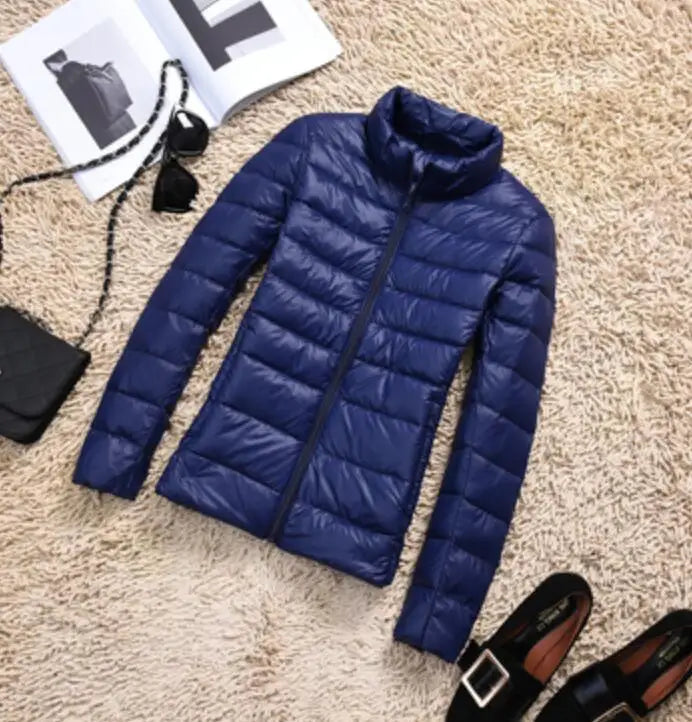 2025 New 90% Duck Down Jacket Women Autumn Winter Coat Lady Ultralight Down Jacket