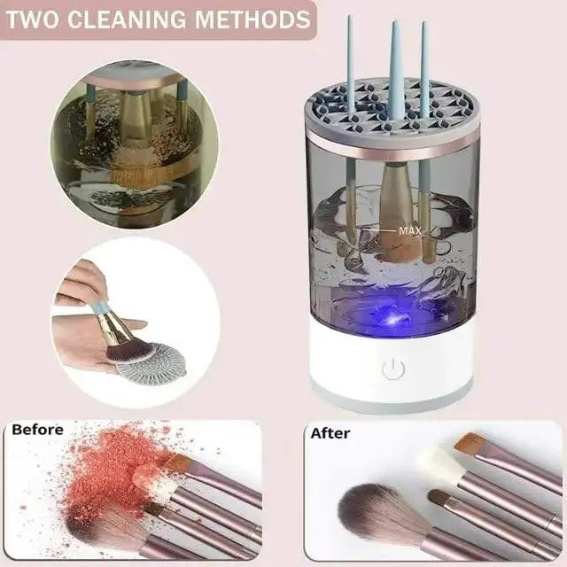 3 in 1 Automatic USB Household Electric Makeup Brush Cleaner Dryer Machine Portable Electric Makeup Brush Cleaner
