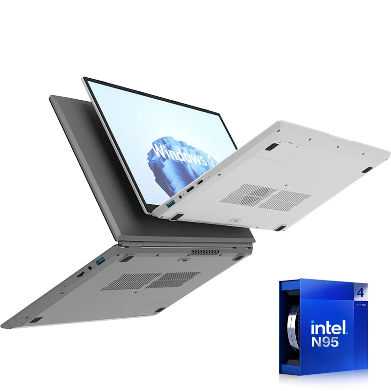 Wholesale Custom AZERTY Keyboard Dual Screen Laptop Touch Screen 15.6+7 Inch Computer Student I7 I9 13th N95 Business Laptop