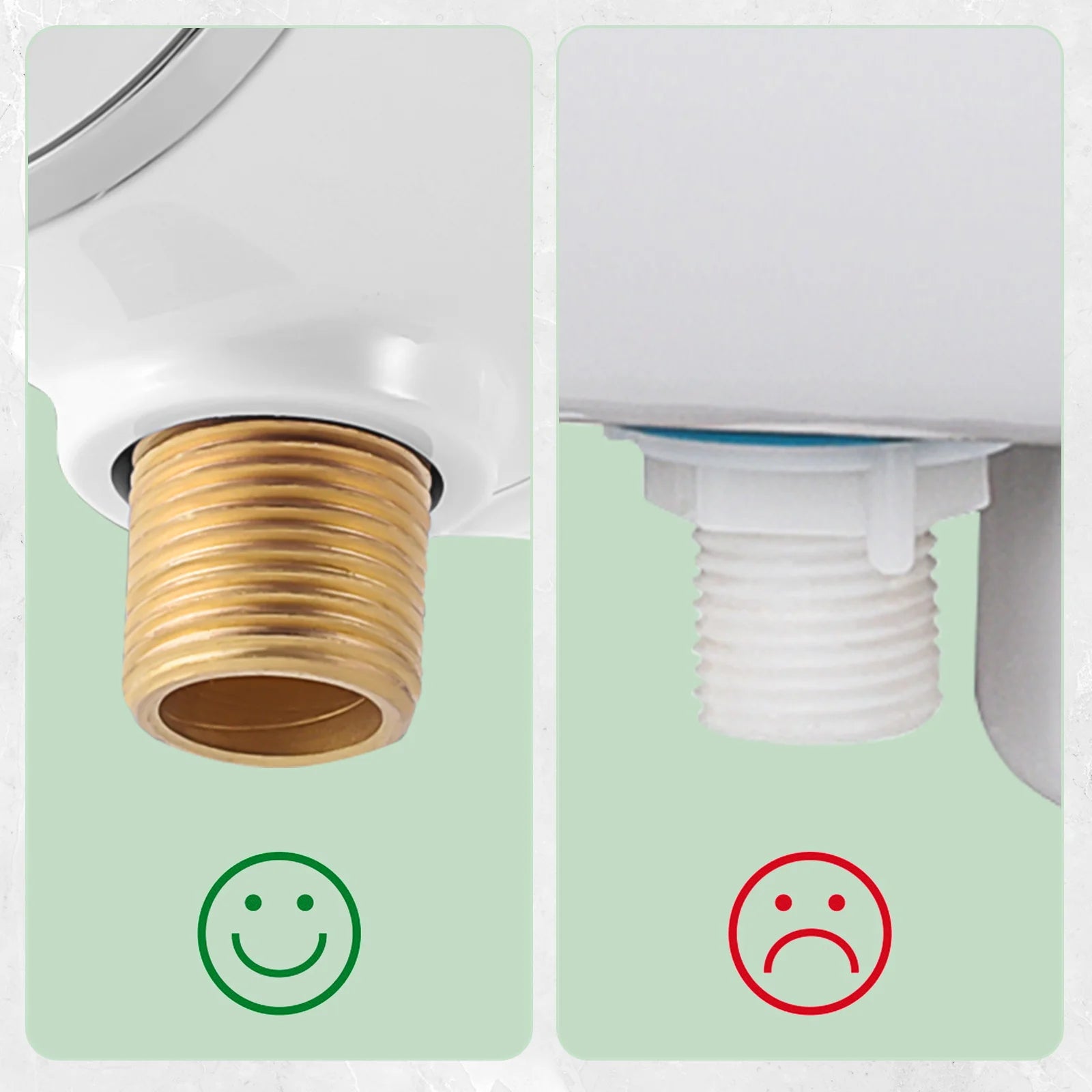 SAMODRA Toilet Bidet Ultra-Slim Bidet Toilet Seat Attachment With Brass Inlet Adjustable Water Pressure Bathroom Hygienic Shower
