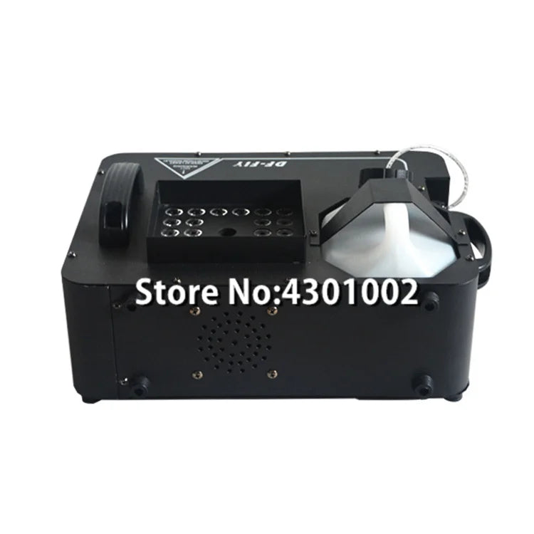 High Power DJ Stage Smoke Machine 24x9W RGB 3in1 Led 1500W Fog Machine DMX Remote Vertical Fogger for Disco Music Party Wedding