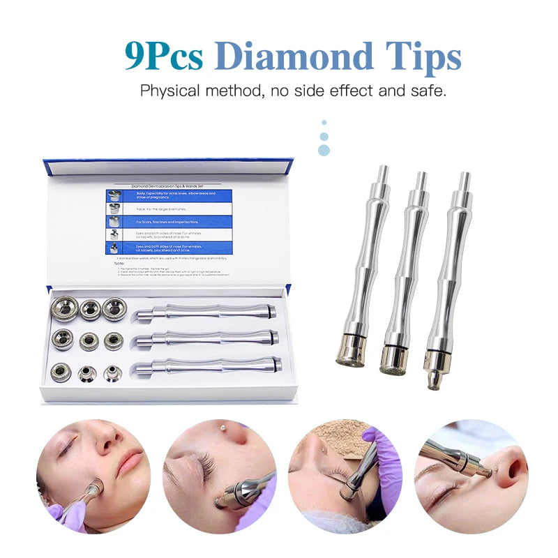 Micro Exfoliating Device, Micro Exfoliating Stick and Diamond Skin Exfoliating Device, Facial Micro Exfoliating Machine