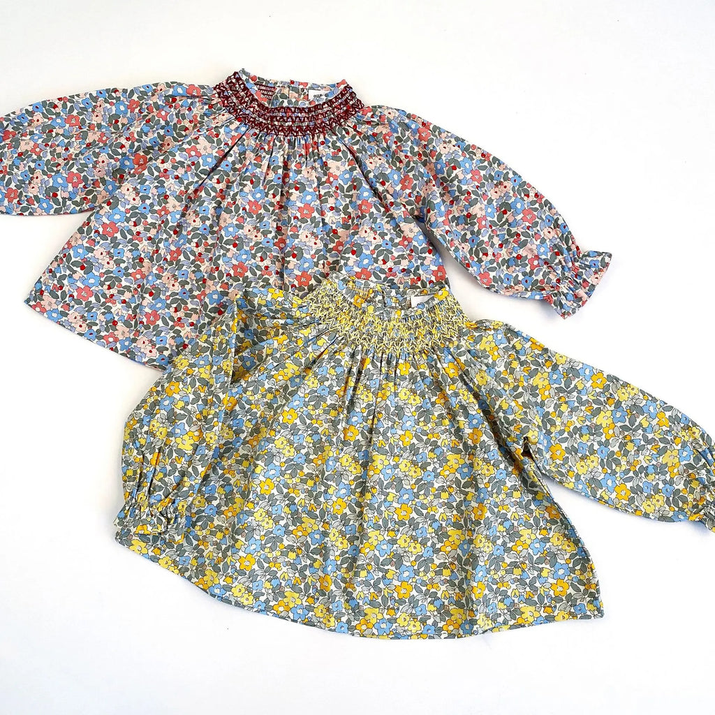 Autumn Spring Children Clothing Toddler Baby Girls Clothes Cotton Long Sleeve Flower Embroidery Baby Girls T-shirt Kids Shirt