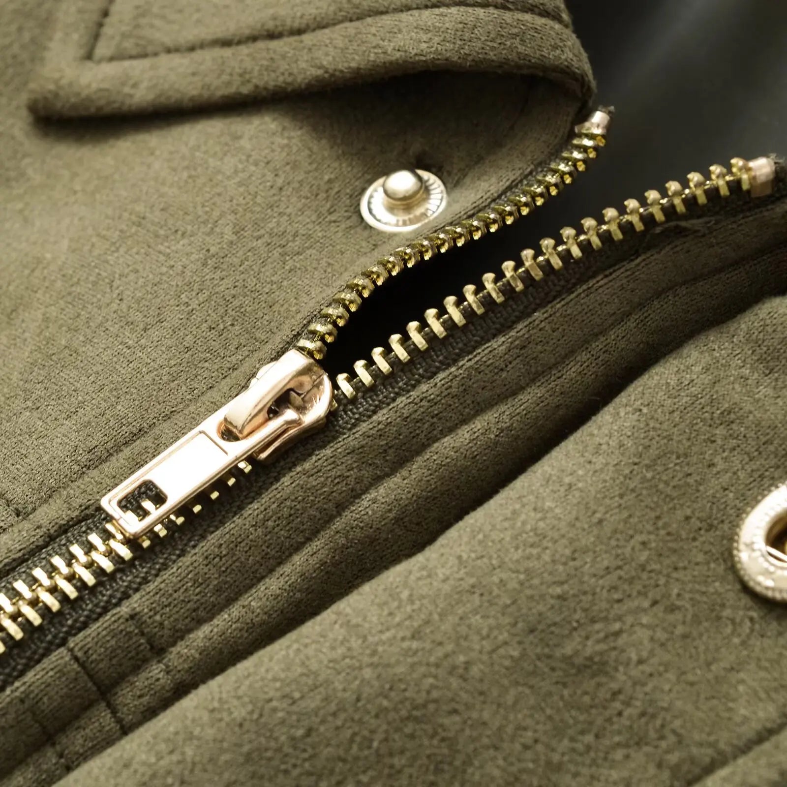 PB&ZA European and American cross-border women's clothing wholesale, women's suede textured lapel bomber jacket