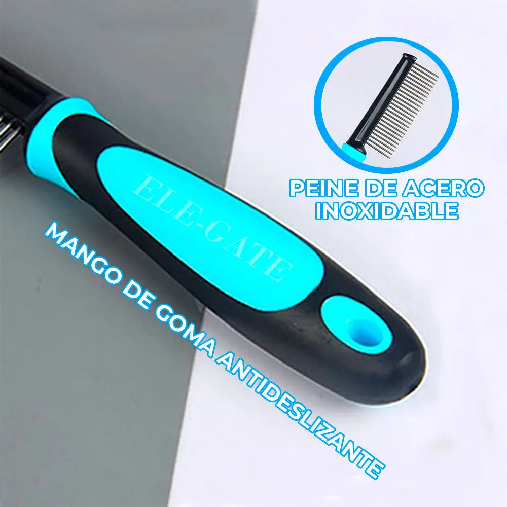 Stainless Steel Comb Dog Pet Hair Deshedding Brush Eco-Friendly