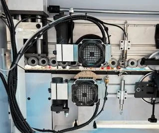 MingD MD-EM1 Fully Automatic Mini Edge Banding Machine for MDF Production Woodworking Features Gluing Cleaning Buffing Used