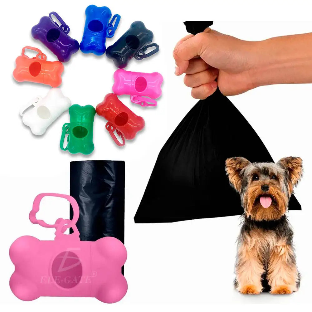 Disposable Pet Sanitary Bag Dispenser Roll of 15 Bags
