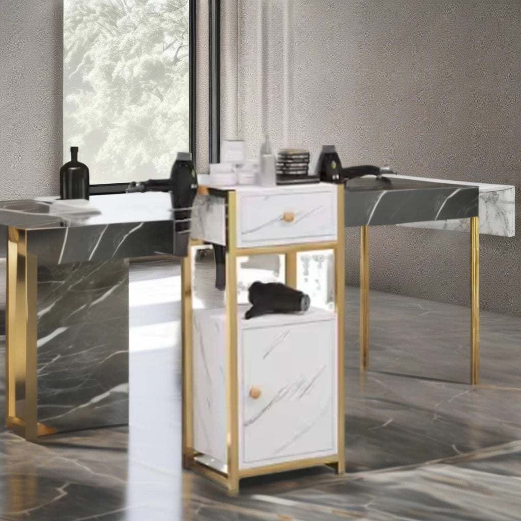Mobile High-quality Hair Salon Styling Car Beauty Salon Tool Car Hair Salon Trolley