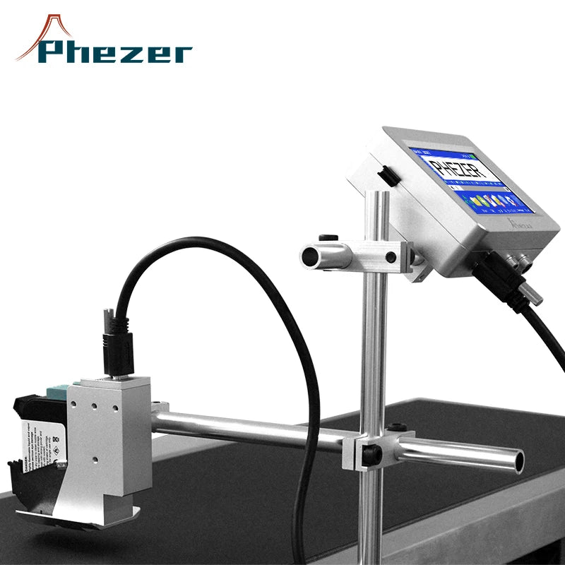 High - quality 12.7mm half inch TIJ Portable Handheld Inkjet Printer for Batch Coding on Bottles Cans & Cartons