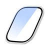 Premium 49mm 9H Tempered Glass Smart Watch Screen Protector Anti-Scratch Anti-Fingerprint Waterproof Full Coverage 3D Radian