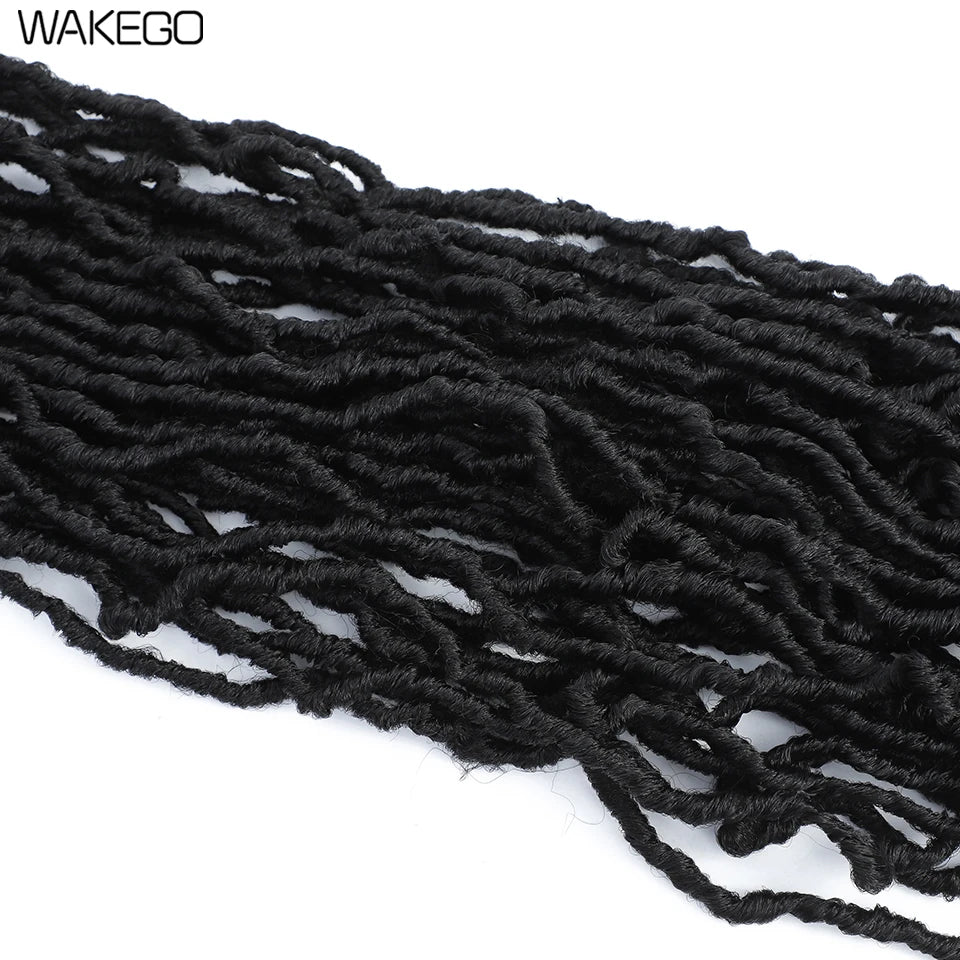 Top Faux Dreadlocks Extension 36 pulgadas Super Long New Faux Locks Crochet Braid Bouclé Pre Extended New Soft Locs Crochet Hair