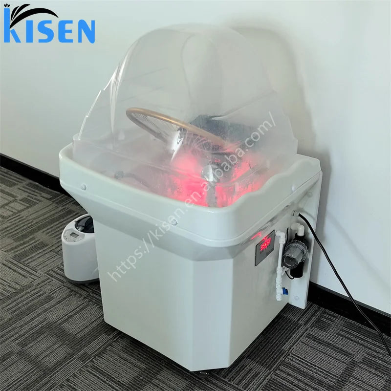 Kisen Head Spa Removable Hair Wash Treatment Shampoo Salon Furniture Sink Bowl Basin BAC EU UK US Plug Customize Voltage