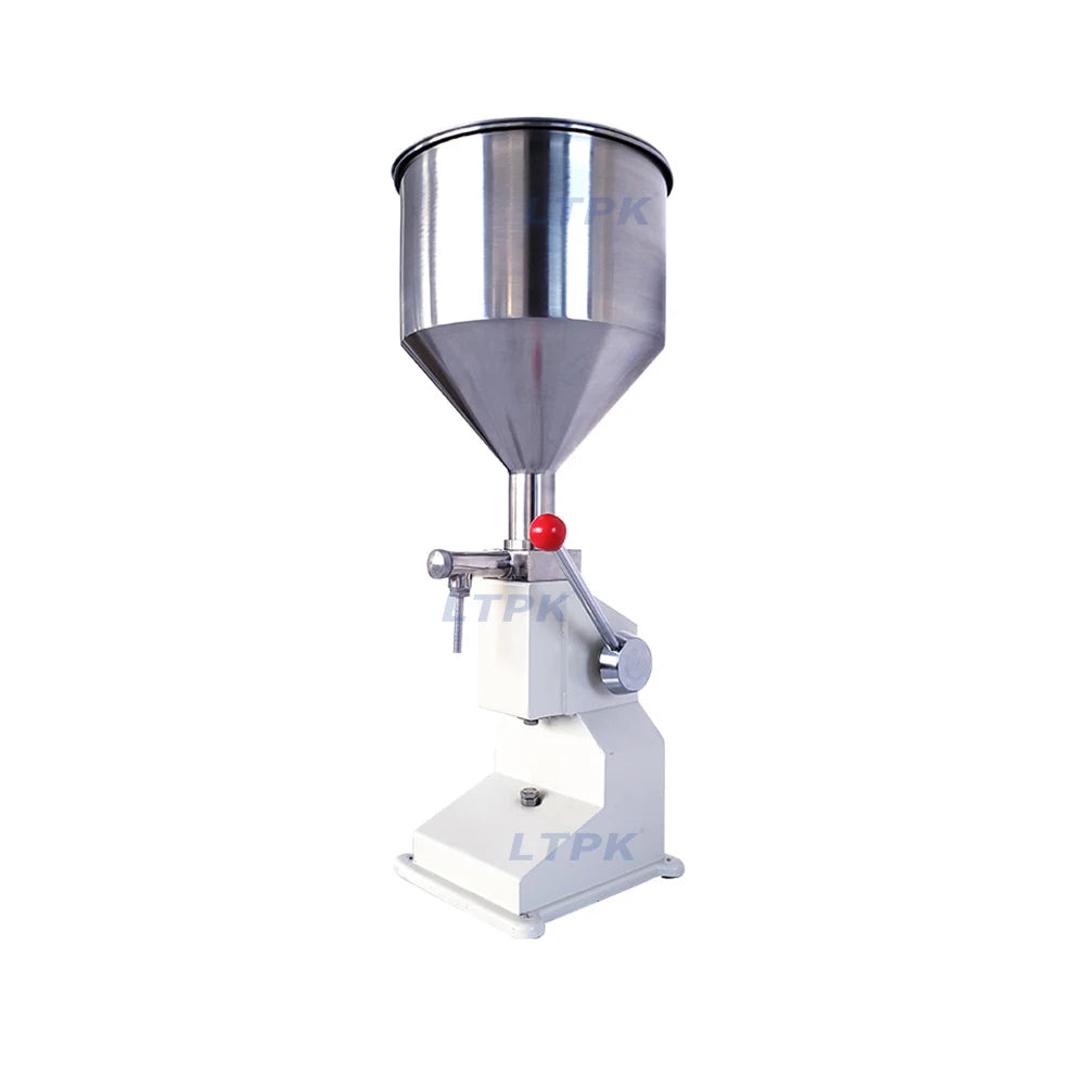 A03 50g High Quality Hot Sale Hand Pressure Manual Tomato Sauce Paste Oil Jar Water Liquid Honey Cream Perfume Filling Machine