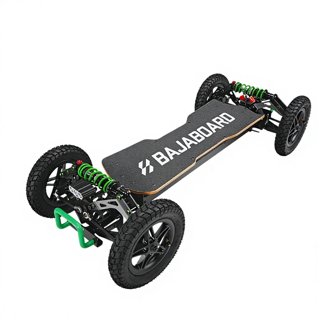 BAJABOARD ATRAX All-Terrain Electric Scooter 8000W Power 70km/h Top Speed 65km Range 4WD Waterproof Lithium Battery Bionic 150kg