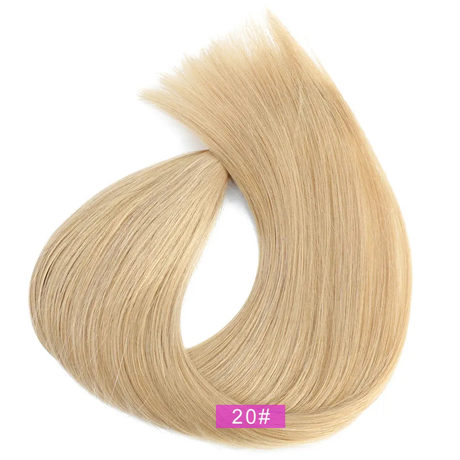 Factory Supply U Tip Hair Extensions 100% Natural Virgin Raw Hairs Customized Color U Tip Human Hair Extensions