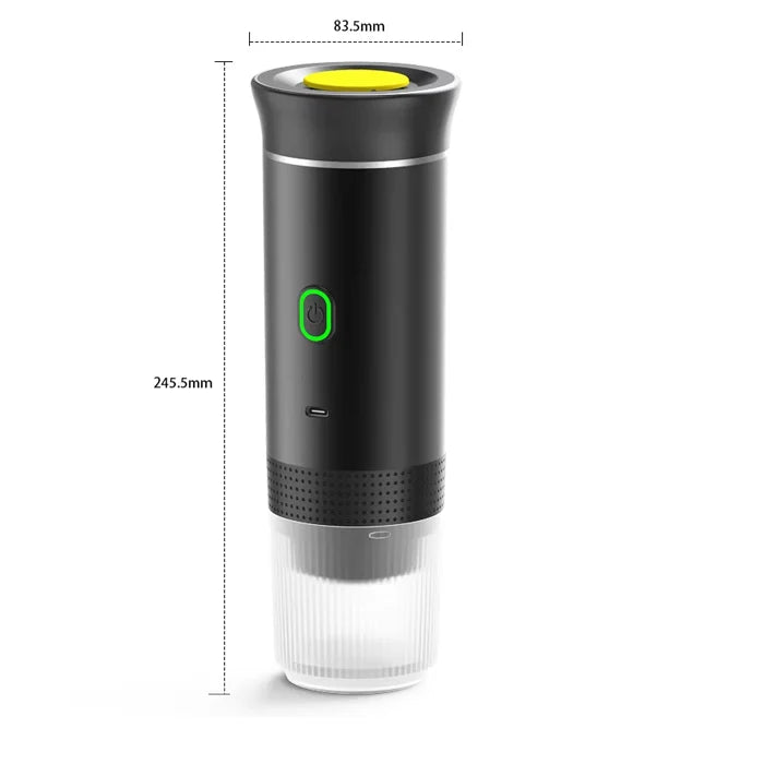 Mini Portable Espresso Coffee Maker USB Auto-Carry Instant Coffee Capsule Battery Powered