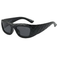 Superhot Eyewear 20524 Fashion 2024 Retro Y2K Rectangle UV400 Outdoor Vacation Shades Sunglasses