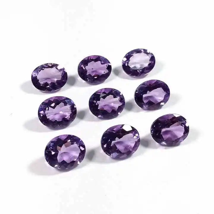 Wholesale Exclusive KHUSHI GEMS Natural Purple Amethyst Mix Shape Loose Gemstones 500g MOQ Third Party Certified for Jewelry
