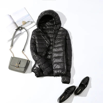 2025 New 90% Duck Down Jacket Women Autumn Winter Coat Lady Ultralight Down Jacket