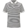 2024 Men's Trend Striped Printed Pullover Polo Shirts Stripe Polo Knit Sweater 200g Polo Sublime