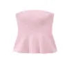 PB&ZA Women 2025 Spring New Chic Fashion Skirt Style with Top Down Tank Tops Vintage Backless Female Camis Chic Tops