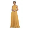 S-XL Women's Summer Sleeveless Chiffon Dress Elegant Formal Wide Truffle Back Breathable Loose Club Printed Fabric Office