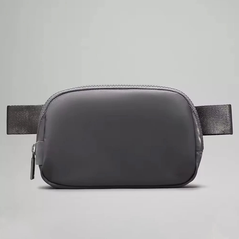 USA Oversea Warehouse 1L Nylon Waterproof Chest Bag Fanny Pack Waist Bag Belt Bag Crossbody Waist Belt Sport Workout Waist Bag