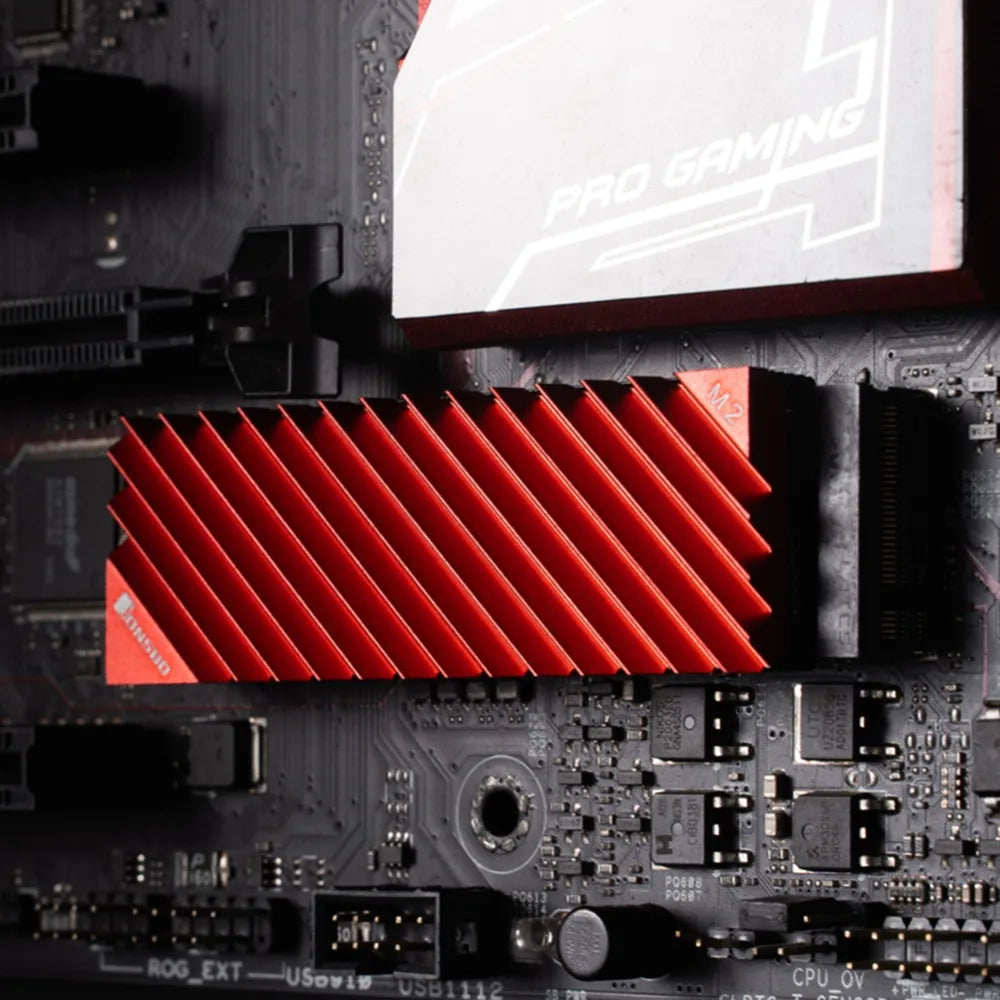 Okvyuan M2 SSD NVMe Heat Sink Jonsbo M2 2280 Solid State Hard Disk Aluminum Heatsink with Thermal Pad for Desktop PC Accessories