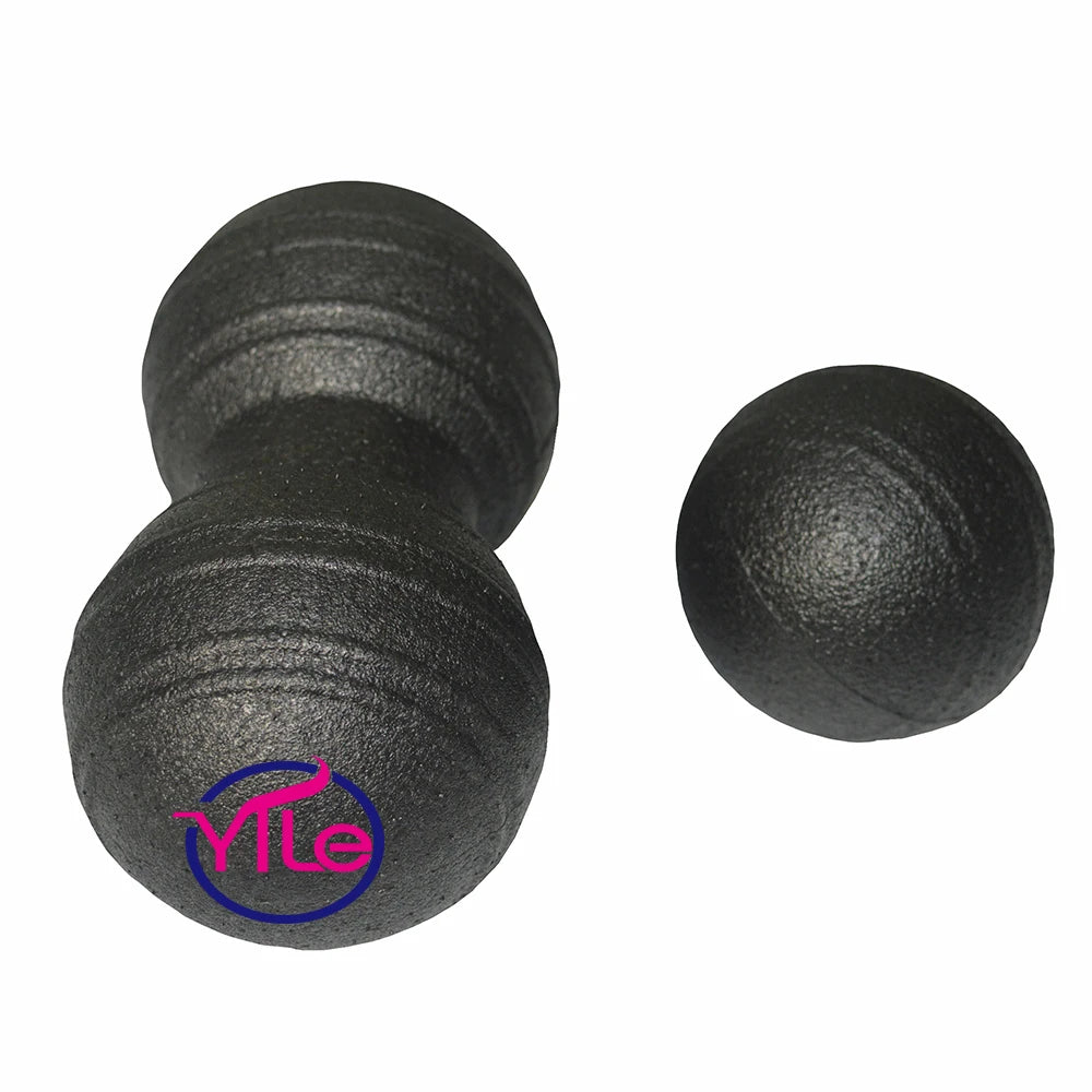 Eco Friendly High Density Lightweight Epp Foam Yoga Custom Massage Peanut Ball Double with logo