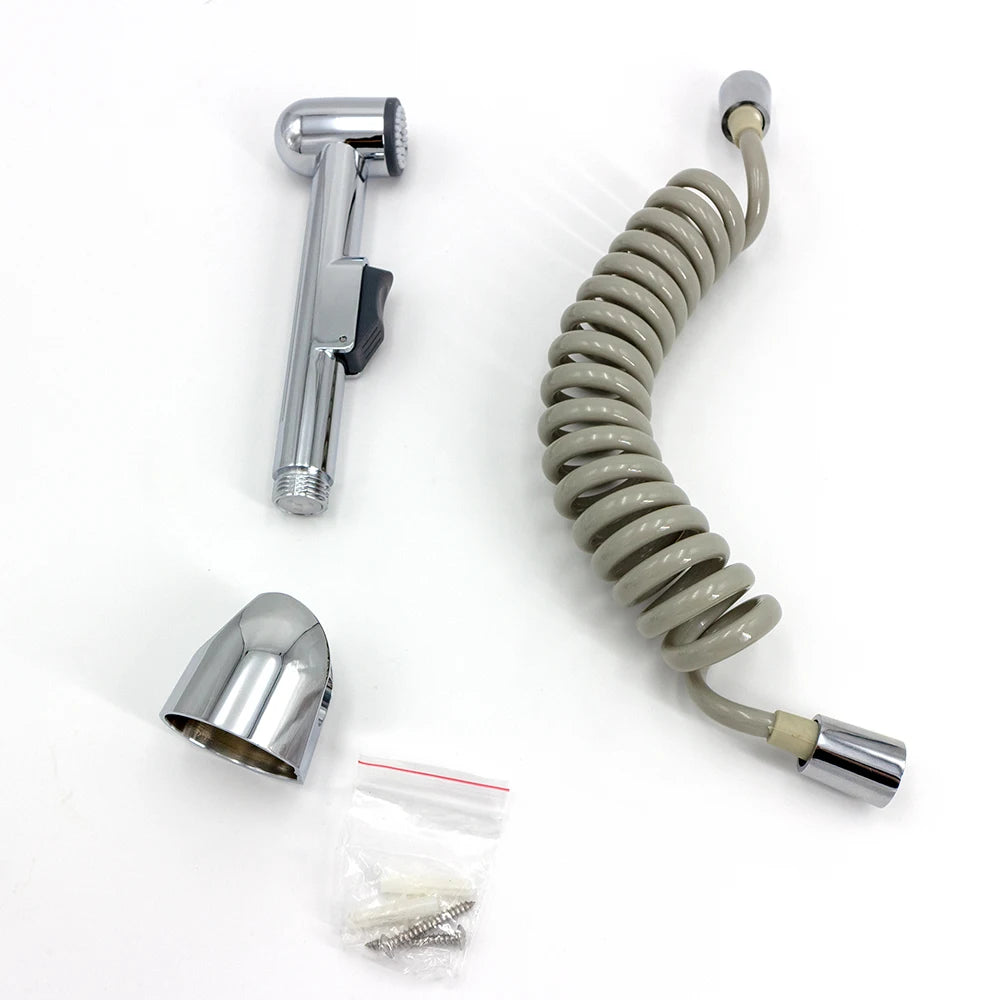 High Quality Plastic Hand-Held Bidet Bathroom Shower Sprayer Shattaf