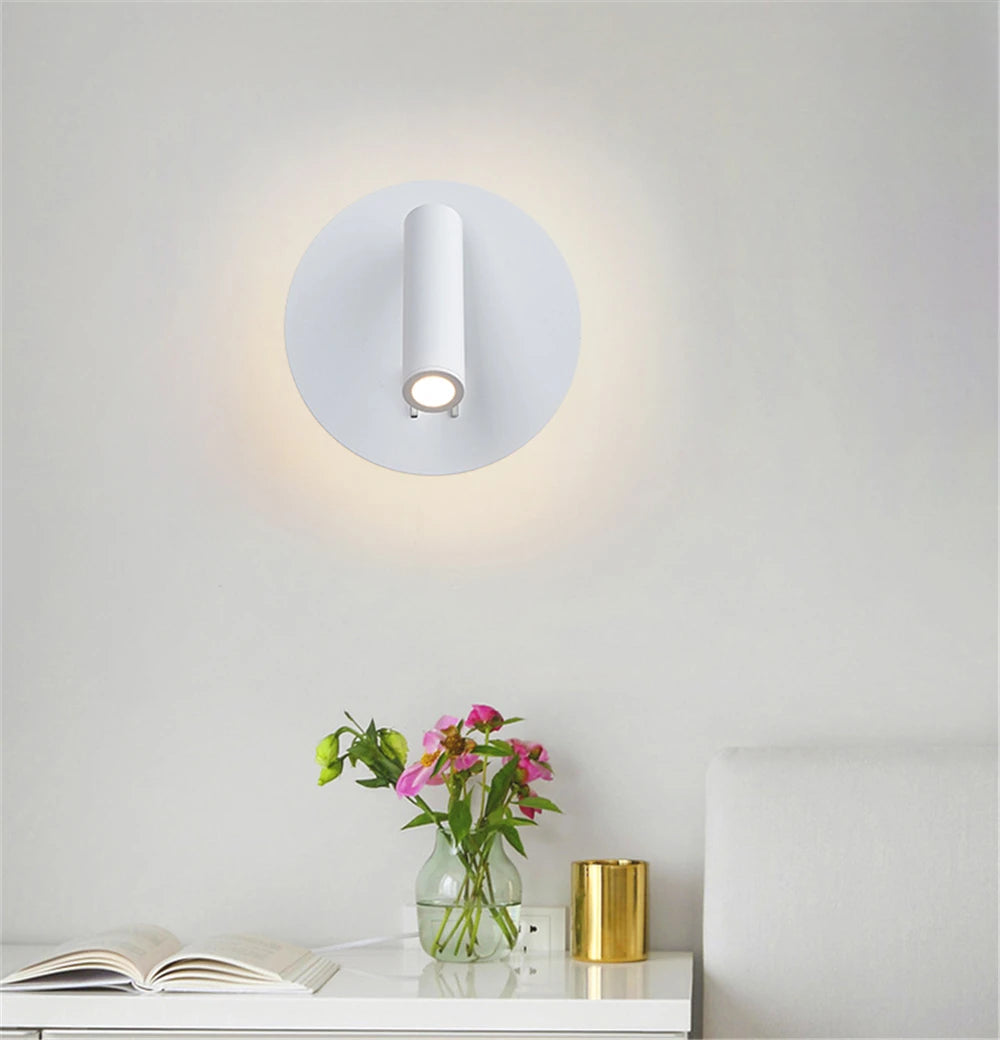 Turnable Wall Lamp With Switch Reading Lamp Bedroom Living Room Wall Lamp Desk Lamp Lighting Fixture